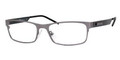 HUGO BOSS 0313 Eyeglasses 0PJL Ruthenium Blue 54-18-145