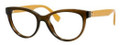 Fendi Eyeglasses 0008 07QQ Transparent Brown 52-18-135