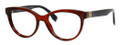 Fendi Eyeglasses 0008 07RK Transparent Red Blue 52-18-135