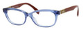 Fendi Eyeglasses 0015 07TR Blue / Burgundy 54-16-140