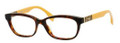 Fendi Eyeglasses 0015 07TU Havana / Ochre 52-16-140