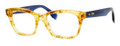 Fendi Eyeglasses 0027 07OC Amber / Dark Blue 51-17-135