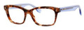 Fendi Eyeglasses 0027 07OK Beige Havana / Lilac 51-17-135