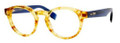 Fendi Eyeglasses 0028 07OC Amber / Dark Blue 48-21-135