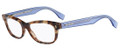 Fendi Eyeglasses 0034 07OK Brown Beige Havana 54-15-135