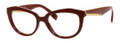 Fendi Eyeglasses 0020 0COI Opal Burgundy 52-17-140