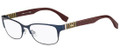 Fendi Eyeglasses 0033 00ZG Blue 53-17-140