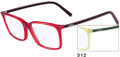 Fendi Eyeglasses 945 312 Translucent Green 53-14-135