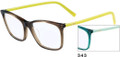 Fendi Eyeglasses 946 343 Translucent Green 53-17-135
