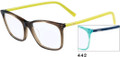 Fendi Eyeglasses 946 442 Translucent Azure 53-17-135