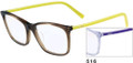 Fendi Eyeglasses 946 516 Translucent Lilac 53-17-135