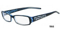 Fendi Eyeglasses 664 966 Black N Blue 51-14-140