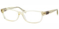 HUGO BOSS 382 Eyeglasses 0Q0M Crystal Honey 54-14-135