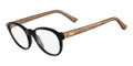 Fendi Eyeglasses 1023 001 Striped Black/Silver 49-20-140