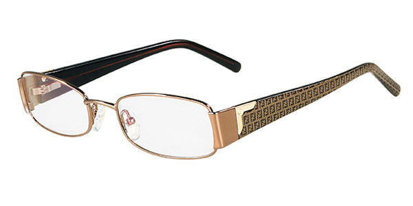 Fendi Eyeglasses 965 770 Bronze 50 18 135 Elite Eyewear Studio