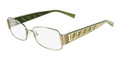 Fendi Eyeglasses 982 315 Shiny Green 52-17-130