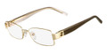 Fendi Eyeglasses 997 714 Gold 52-17-135