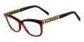 Fendi Eyeglasses 1030 003 Black/Red 52-15-135