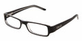 D&G DD1146 Eyeglasses 675 Blk Top On Clear (5216)