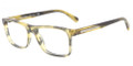 Giorgio Armani Eyeglasses AR 7027 5168 Striped Green 55-17-145