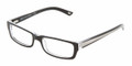D&G DD1167 Eyeglasses 675 Blk Top On Clear (5316)