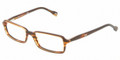 D&G DD1186 Eyeglasses 1681 Striped Havana (5216)