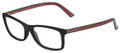 Gucci Eyeglasses 1071 0R39 Black Green Red 54-16-145