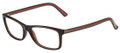 Gucci Eyeglasses 1071 05D6 Brown Green Red 54-16-145