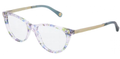 D&G DD1213 Eyeglasses 1876 Grn/Violet Flowers (5217)