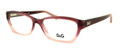 D&G DD 1216 Eyeglasses 1857 Plum 52-16-135