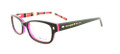 Kate Spade Eyeglasses LUCYANN 0X78 Black Pink Striped 47-16-135