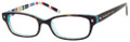 Kate Spade Eyeglasses LUCYANN 0X77 Tortoise Aqua Striped 53-16-135