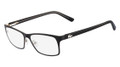 Lacoste Eyeglasses L2172 001 Black Silver 53-15-140
