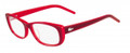 Lacoste Eyeglasses L2600 615 Red Coral 52-15-135