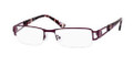 Liz Claiborne Eyeglasses 351 0NJR Purple 51-18-135