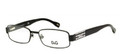 D&G DD 5092 Eyeglasses 1032 Blk 52-17-135