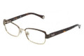 D&G DD 5102 Eyeglasses 1101 Br Pale Gold 51-16-135