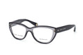 Marc Jacobs Eyeglasses 446 035N Black Gray 52-17-140