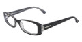 Michael Kors Eyeglasses MK220 001 Black 50-16-135