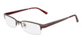 Michael Kors Eyeglasses MK127 608 Burgundy Grey 49-19-135