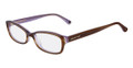 Michael Kors Eyeglasses MK256 205 Brown Purple 52-16-135