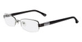 Michael Kors Eyeglasses MK332 038 Light Gunmetal 51-19-135