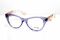 Miu Miu Eyeglasses MU 03NV TIF1O1 Transparent Violet 51-16-140