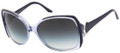 Bvlgari BV8035 Sunglasses 5113/8G DARK BLUE Transp