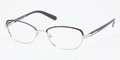 TORY BURCH TY 1019 Eyeglasses 363 Blk Slv 52-16-135