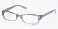 TORY BURCH TY 2010 Eyeglasses 745 Purple Tort 51-16-135