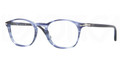 Persol Eyeglasses PO 3007V 943 Striped Blue 48-19-145