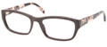 Prada Eyeglasses PR 18OV DHO1O1 Brown 52-18-135
