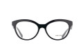 Prada Eyeglasses PR 11RV 1AB1O1 Black 50-17-140