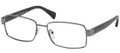 Prada Eyeglasses PR 53RV 7CQ1O1 Matte Gunmetal 56-17-140